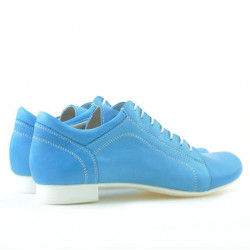 Pantofi casual dama 645 turcoaz
