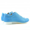 Pantofi casual dama 645 turcoaz