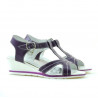Sandale copii 533 lac mov combinat