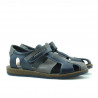 Sandale copii 324 indigo+gri