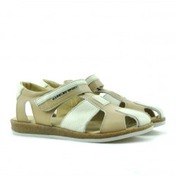 Sandale copii 324 maro+bej