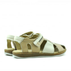 Sandale copii 324 maro+bej