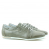 Pantofi sport / casual dama 646 nisip+alb