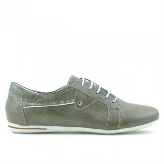 Pantofi sport / casual dama 646 nisip+alb Pantofi sport / casual dama 646 nisip+alb