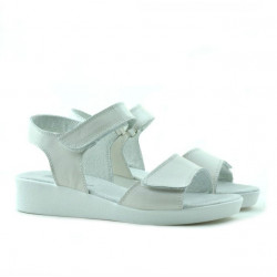 Sandale copii 532 alb sidef