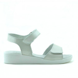 Sandale copii 532 alb sidef