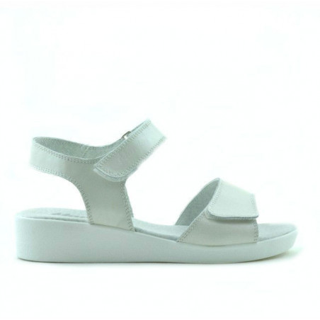 Sandale copii 532 alb sidef