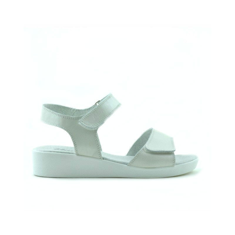 Sandale copii 532 alb sidef