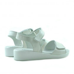 Sandale copii 532 alb sidef