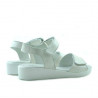 Sandale copii 532 alb sidef