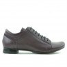 Pantofi casual dama 645 bordo