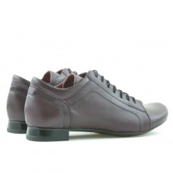 Pantofi casual dama 645 bordo