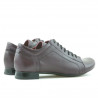 Pantofi casual dama 645 bordo