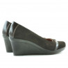 Pantofi casual dama 647 cafe velur