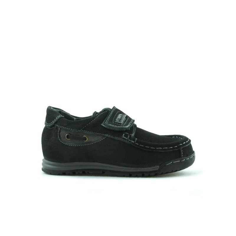 Pantofi copii mici 01c bufo negru