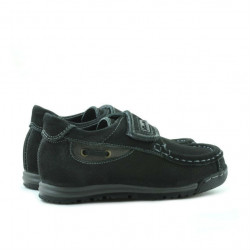 Pantofi copii mici 01c bufo negru