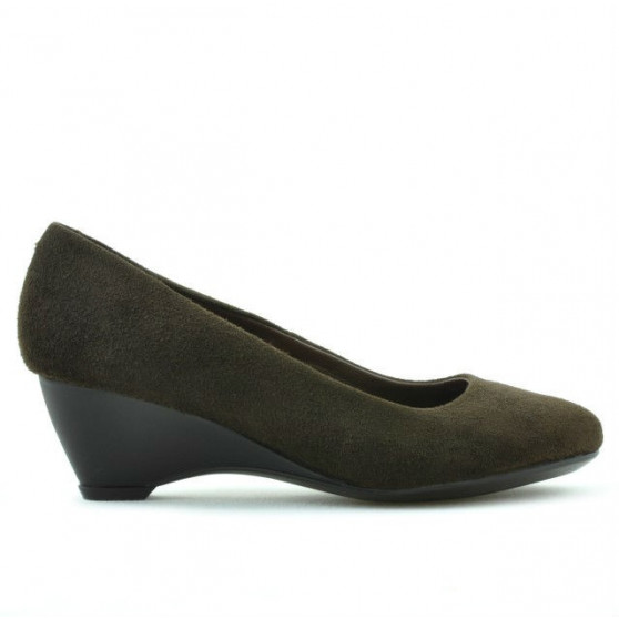 Pantofi casual dama 152-1 cafe velur Pantofi casual dama 152-1 cafe velur