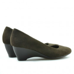 Pantofi casual dama 152-1 cafe velur