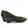 Pantofi casual dama 152-1 cafe velur