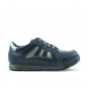 Pantofi copii mici 04c indigo+gri