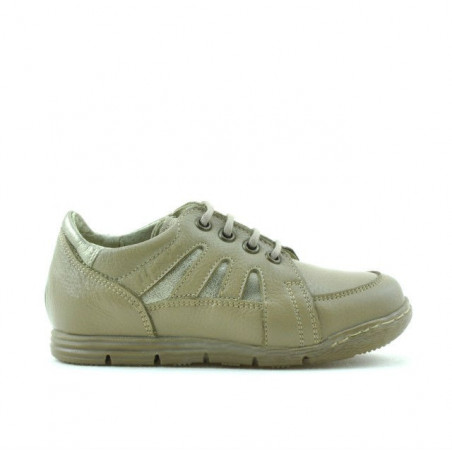 Pantofi copii mici 04c nisip combinat