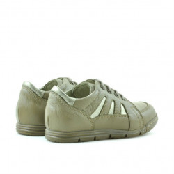 Pantofi copii mici 04c nisip combinat