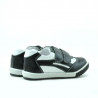 Pantofi copii mici 16c negru+alb