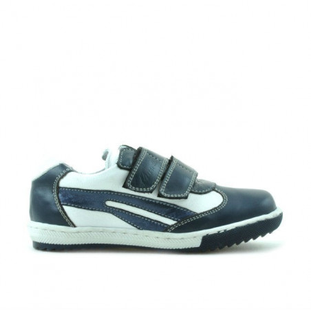 Pantofi copii mici 16c indigo+alb