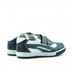 Pantofi copii mici 16c indigo+alb