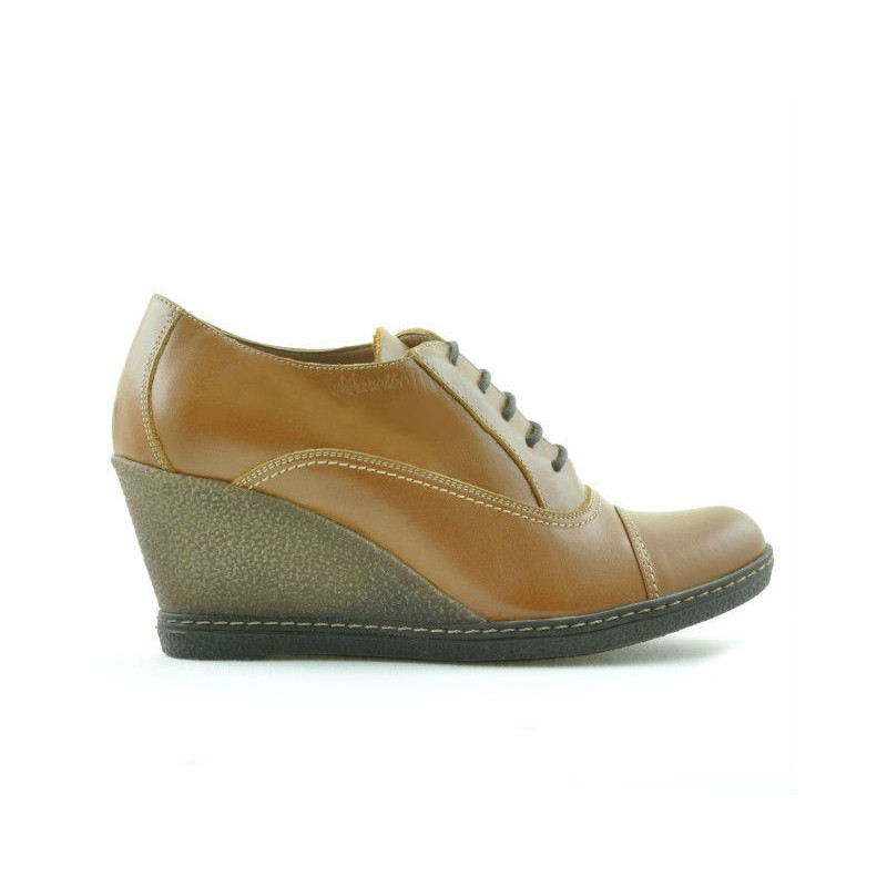 Pantofi casual dama 609 maro cerat