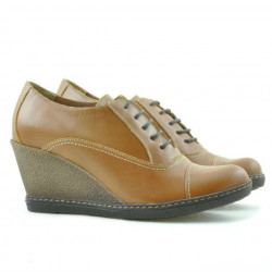Pantofi casual dama 609 maro cerat