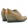 Pantofi casual dama 609 maro cerat