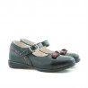 Pantofi copii mici 12c negru+bordo