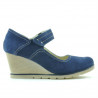 Pantofi casual dama 199 indigo velur