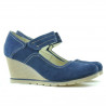 Pantofi casual dama 199 indigo velur