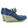 Pantofi casual dama 199 indigo velur