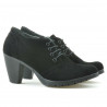 Pantofi casual dama 167 negru velur