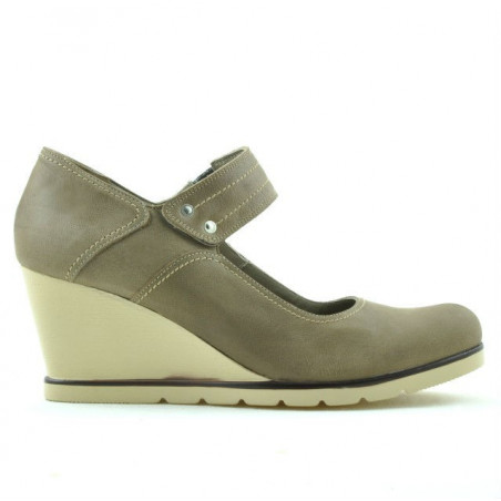 Pantofi casual dama 199 capucino