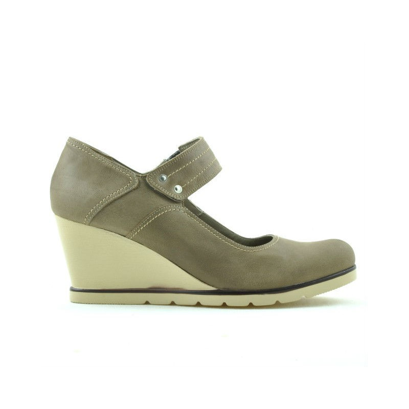 Pantofi casual dama 199 capucino
