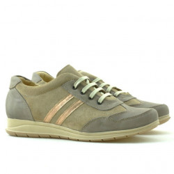 Pantofi sport dama 641 nisip combinat