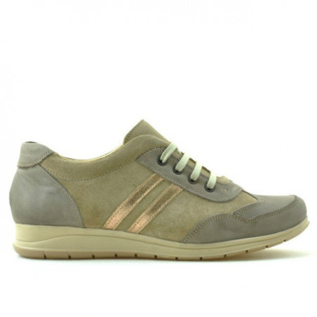 Pantofi sport dama 641 nisip combinat