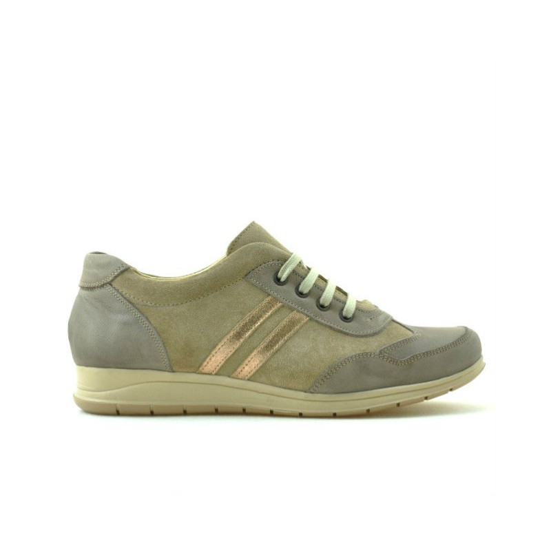 Pantofi sport dama 641 nisip combinat