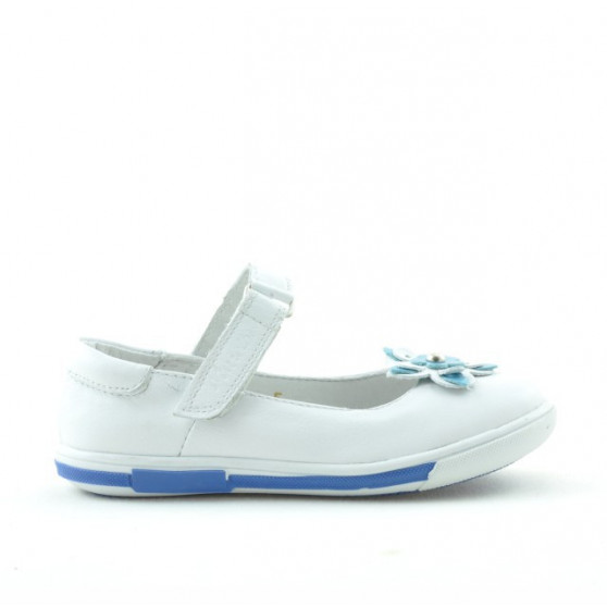 Pantofi copii mici 06c alb+bleu Pantofi copii mici 06c alb+bleu