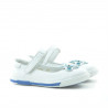 Pantofi copii mici 06c alb+bleu