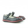 Pantofi copii mici 06c negru + rosu