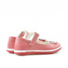 Pantofi copii mici 06c rosu corai+alb