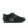 Pantofi copii mici 02c negru + gri