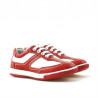Pantofi copii mici 15c rosu+alb