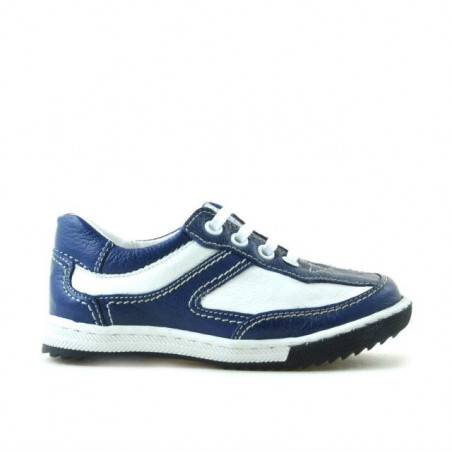 Pantofi copii mici 15c indigo+alb
