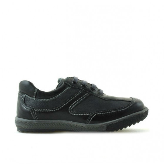 Pantofi copii mici 15c negru+gri